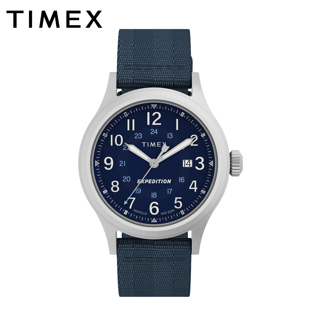 Timex Expedition Blue Fabric Analog Watch For Men TW2V65600 OUTDOOR Shopee Philippines