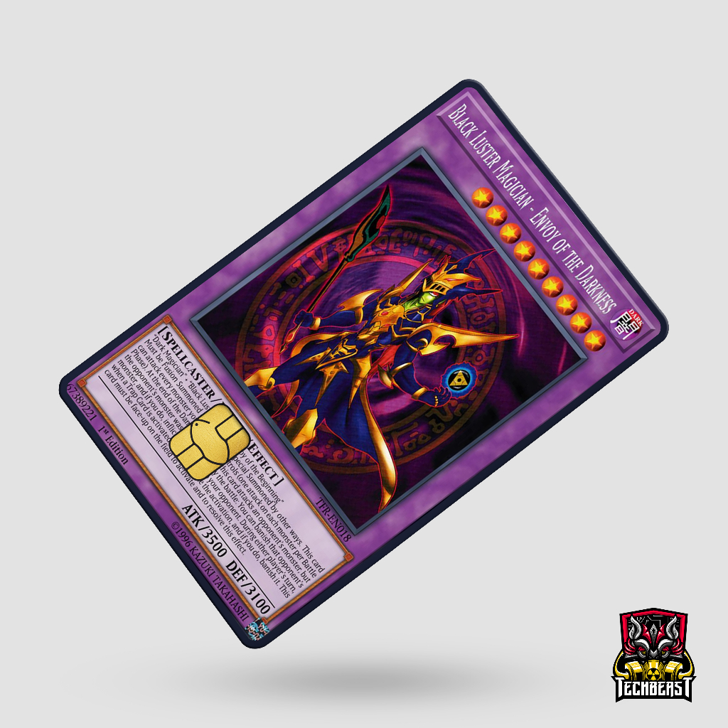 3M Yugioh ATM Debit Credit Beep Card Skin Vinyl Sticker Techbeast ...