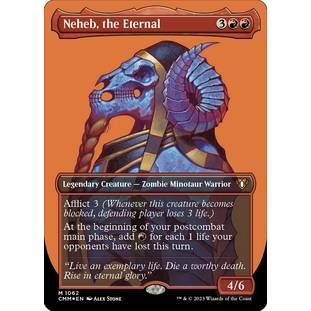 Neheb, the Eternal (Textured Foil) - Commander Masters (CMM) | Shopee ...