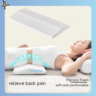 Gel Lumbar Support Sleeping, Cooling Memory Foam Bed Support Pillow for Lower  Back Pain Relief Waist Sleep - China Memory Foam Pillow and Gel Memory Foam  price