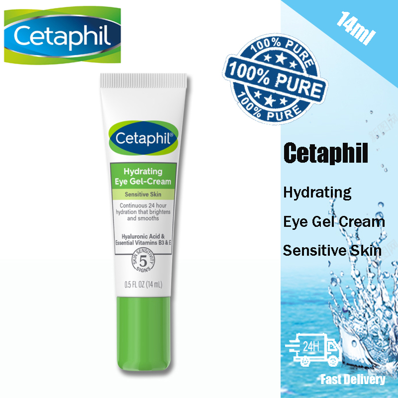 【Cetaphil®】Hydrating Eye Gel Cream With Hyaluronic Acid For Sensitive