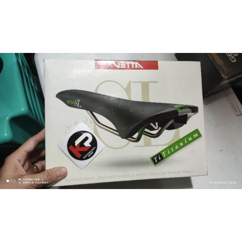 VETTA SL SADDLE TITANIUM ITALY MADE ORIG BRANDNEW W/ BOX 2600 PESOS ...