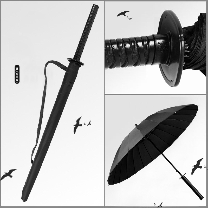 Katana Handle Umbrella Samurai Umbrella Anti-rain And Sun Protection ...