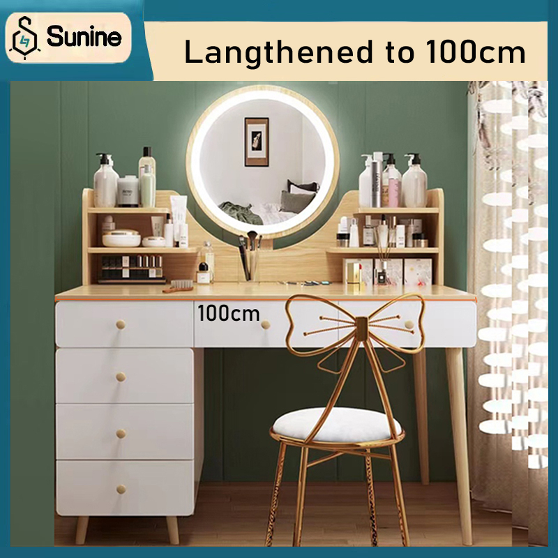 Vanity Dresser with Mirror Vanity Mirror with Table Set Dresser