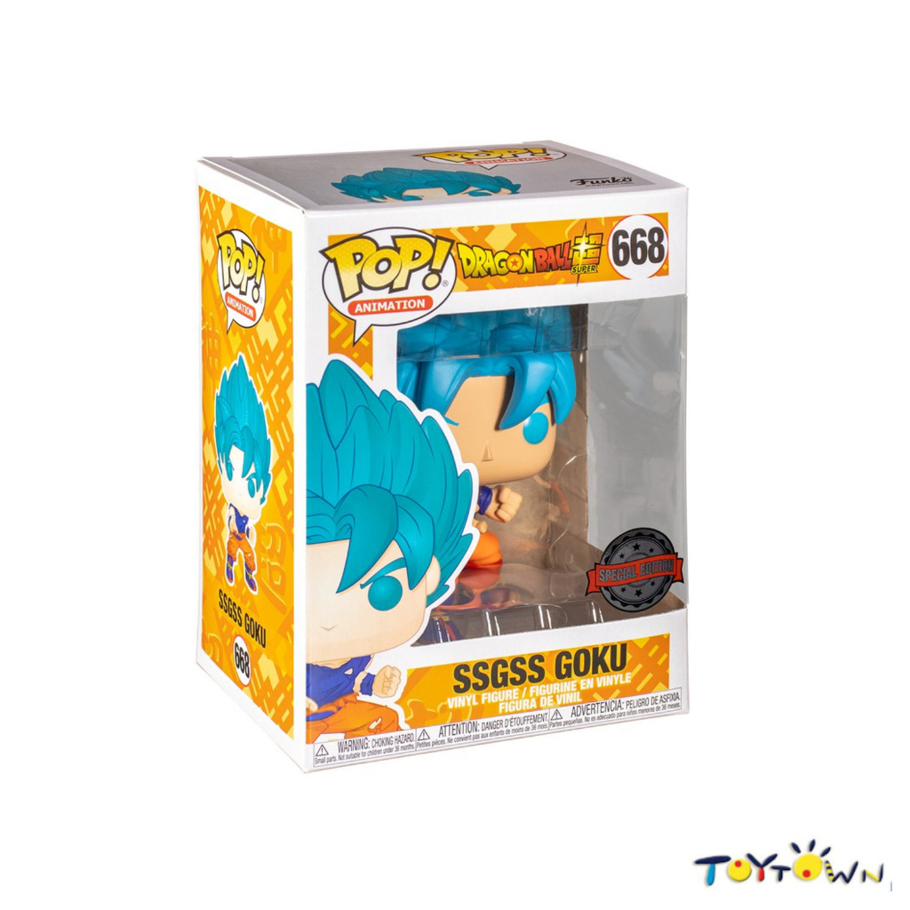 Pop! ssgss Goku Super Saiyajin Blue: Dragon Ball #668 Funko em