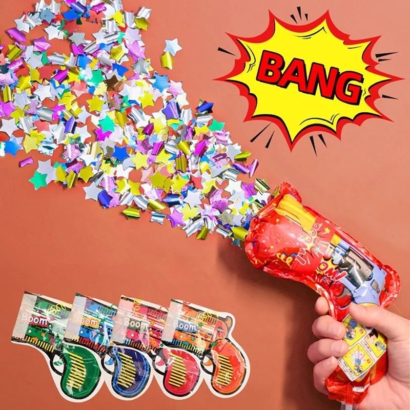Confetti Boom Gun for Christmas Wedding Halloween Birthday Home Party