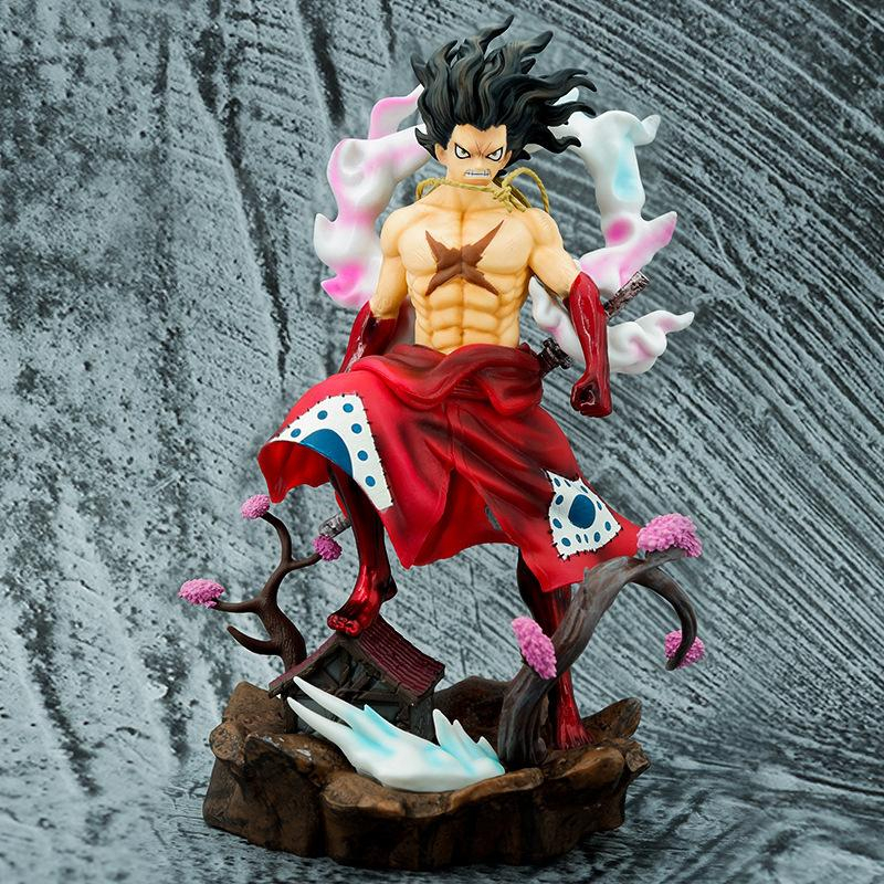 Hey Anime-ONE PIECE WANO SNAKEMAN HAKI LUFFY FORTH GEAR 30cm | Shopee ...