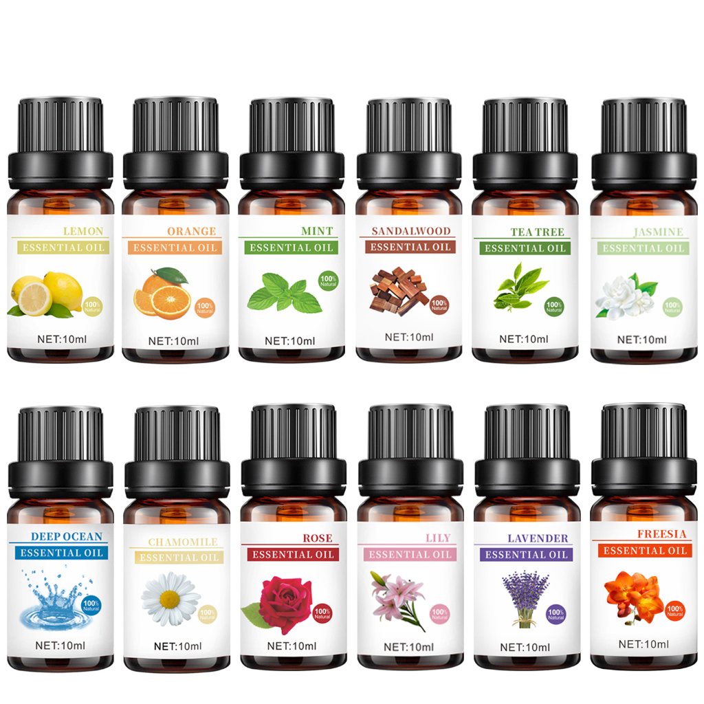 10ml Fragrant Water Soluble Essential Oil Diffuser Aroma Relaxing For Humidifier Room SPA Scent