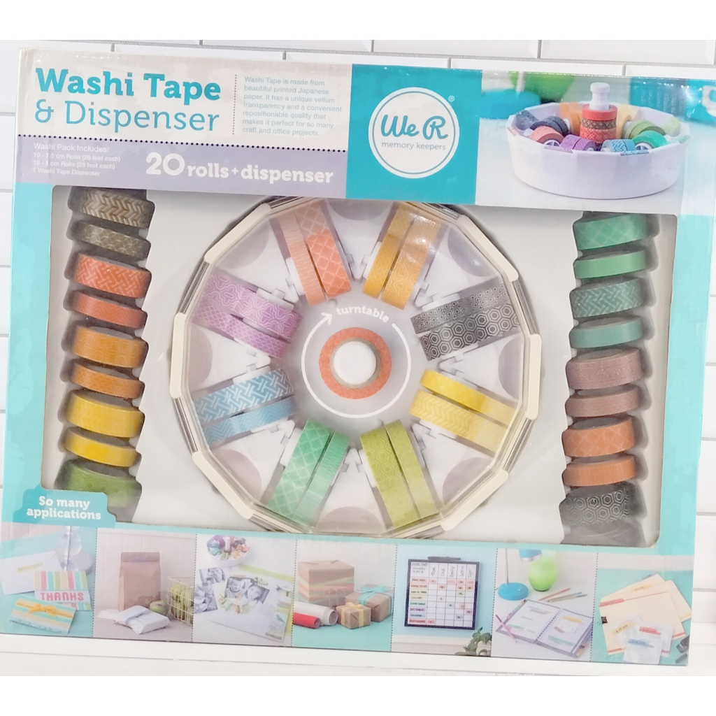 We R Memory Keepers Washi Tape & Dispenser | Shopee Philippines