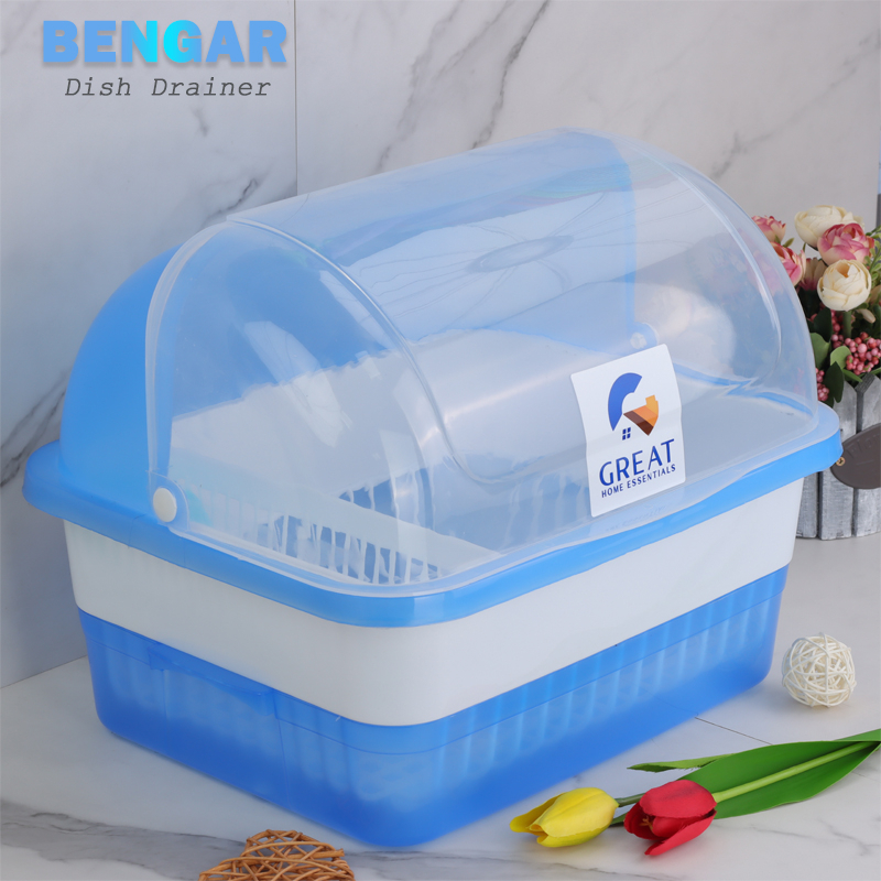 platuhan organizer big dish rack dish drainer dish drainer plastic dish organizer with cover