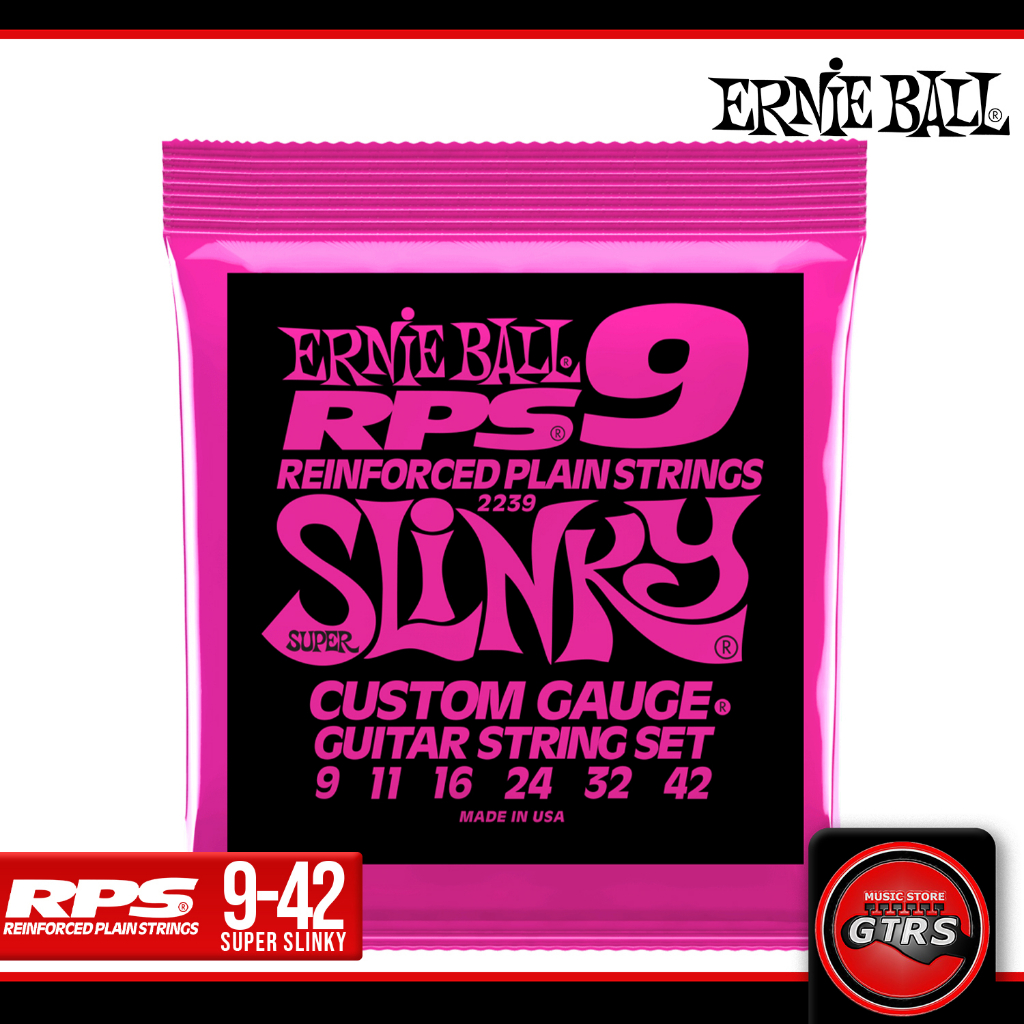 Ernie Ball E-Guit.Strings 11-48 RPS Power Slinky Nickel Wound