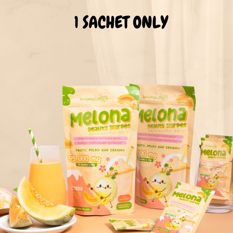 Melona Collagen Drink Beauty Milk Collagen & Glutathione Slurpee With 3