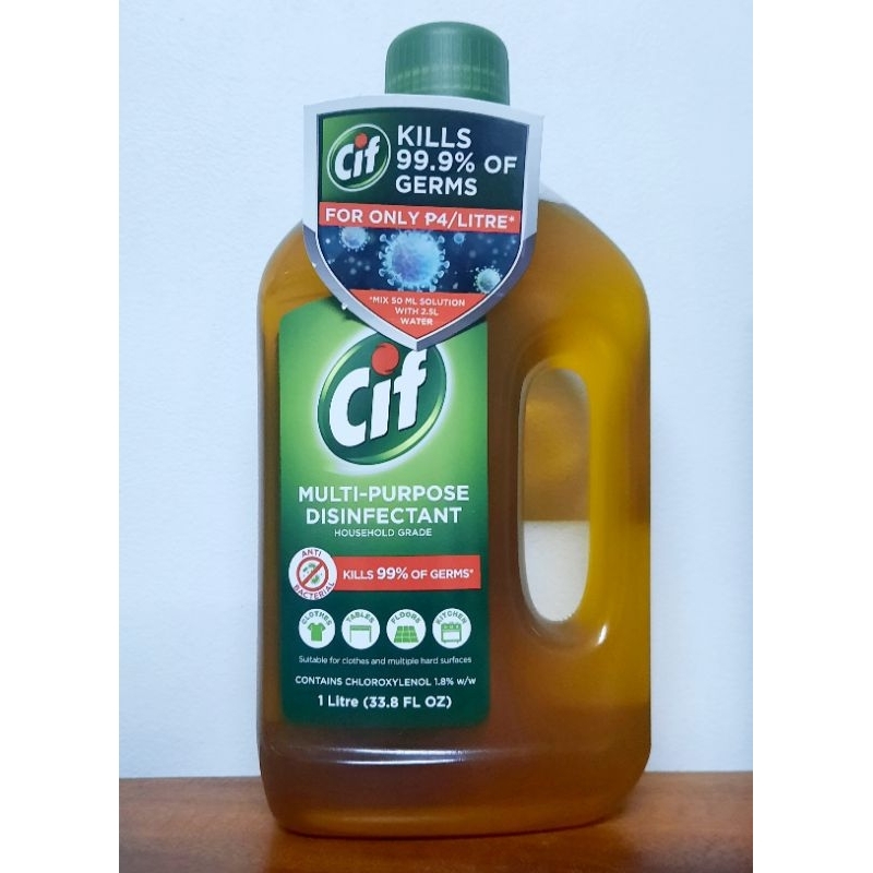 Cif MultiPurpose Disinfectant 1Liter Shopee Philippines