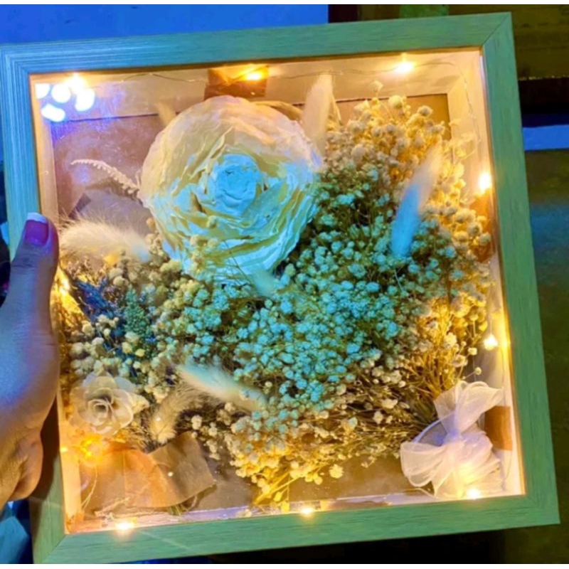 Shadow box 8x10x2inch depth with LED lights | Shopee Philippines