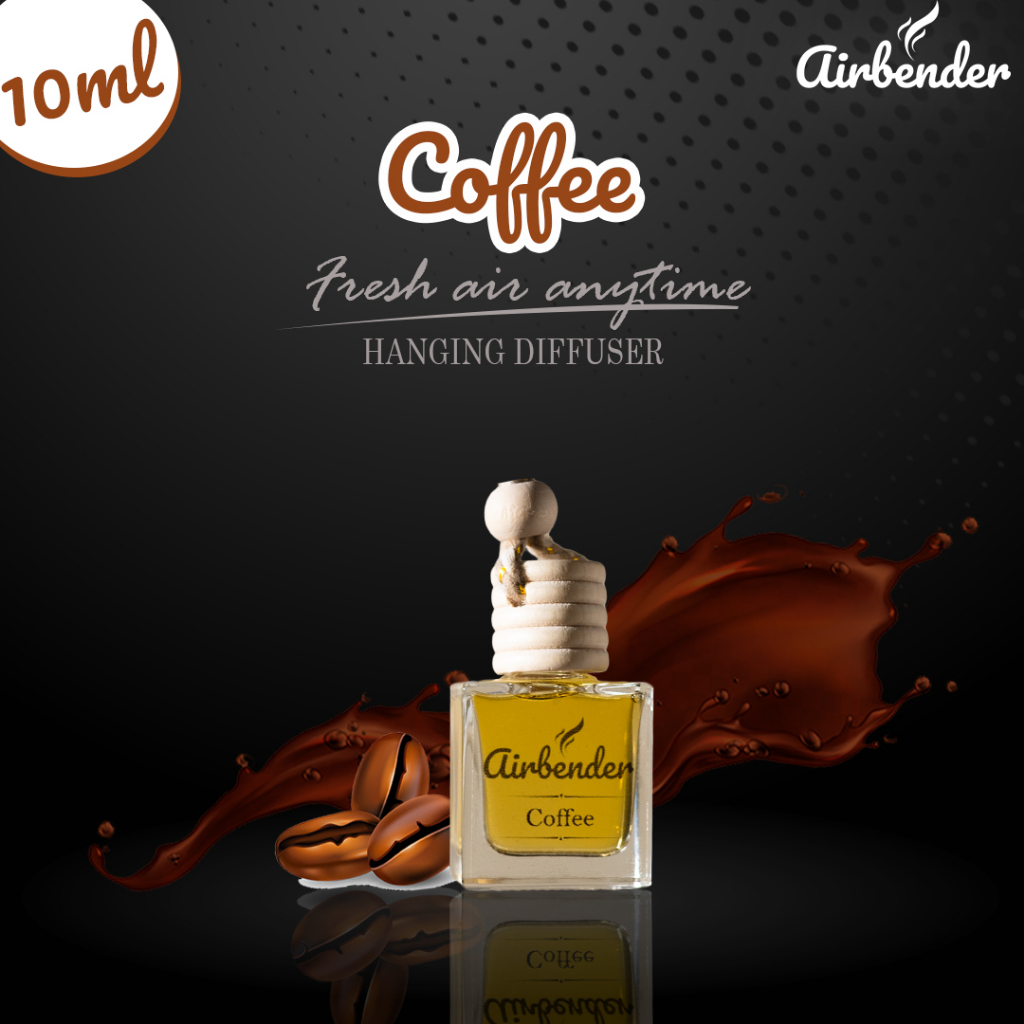 Airbender / Hanging Diffuser Coffee / Air Freshener / Car air freshener