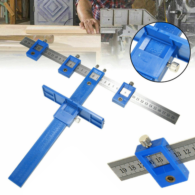 Drawer Locator Cabinet Hardware Jig Portable Adjustable Drill Guide ...