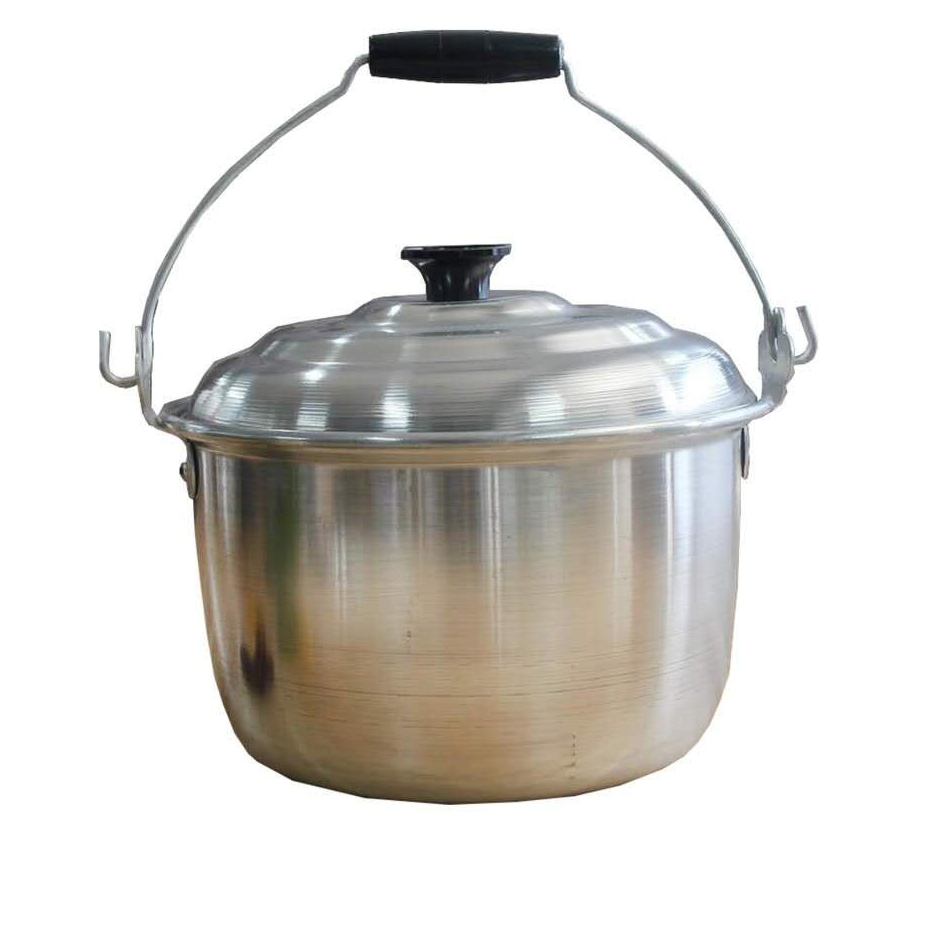 30cm Bear Aluminum Casserole Swing Handle Rice Pot, Large Capacity Soup 