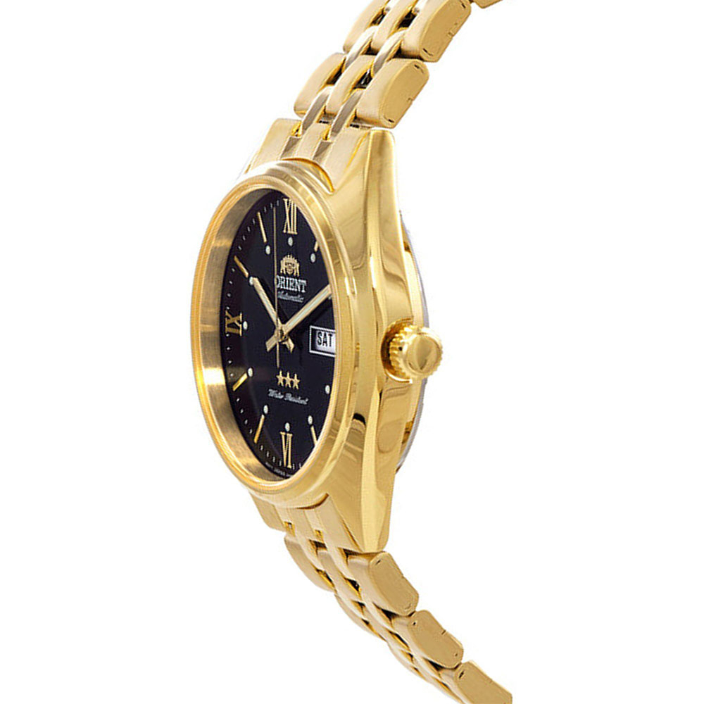 Orient Three Star Gold Stainless Steel Analog Automatic Watch For Men ...