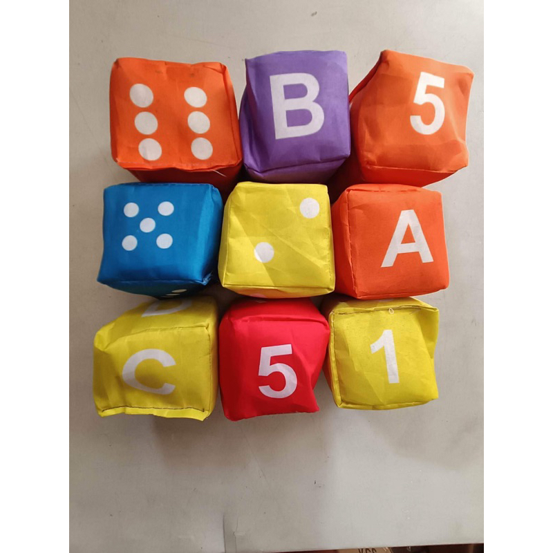 Bean Bag Soft Dice 9 pieces Shopee Philippines