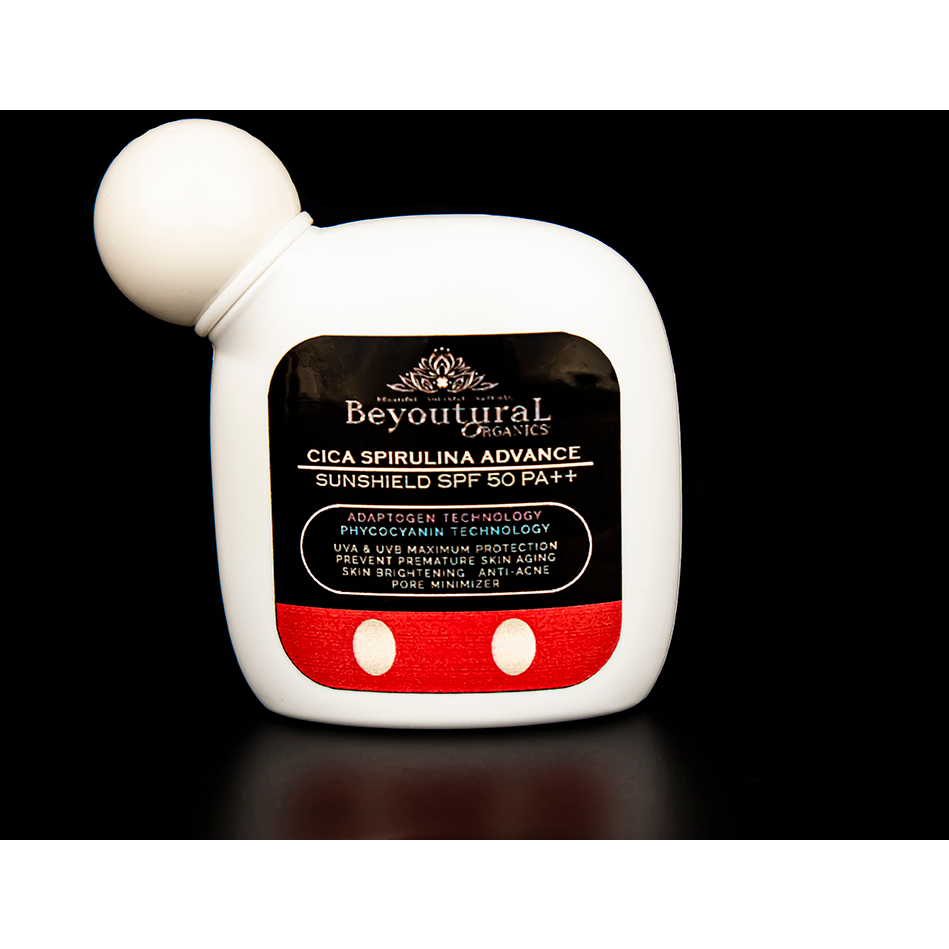 CICA SPIRULINA ADVANCE SUNSHIELD SPF50 PA++(with ADAPTOGEN