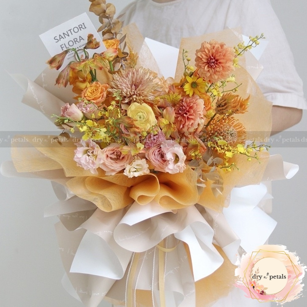 Non-woven Silk Wrapper (1pc) for Flower Bouquet, Packaging and Wrapping ...