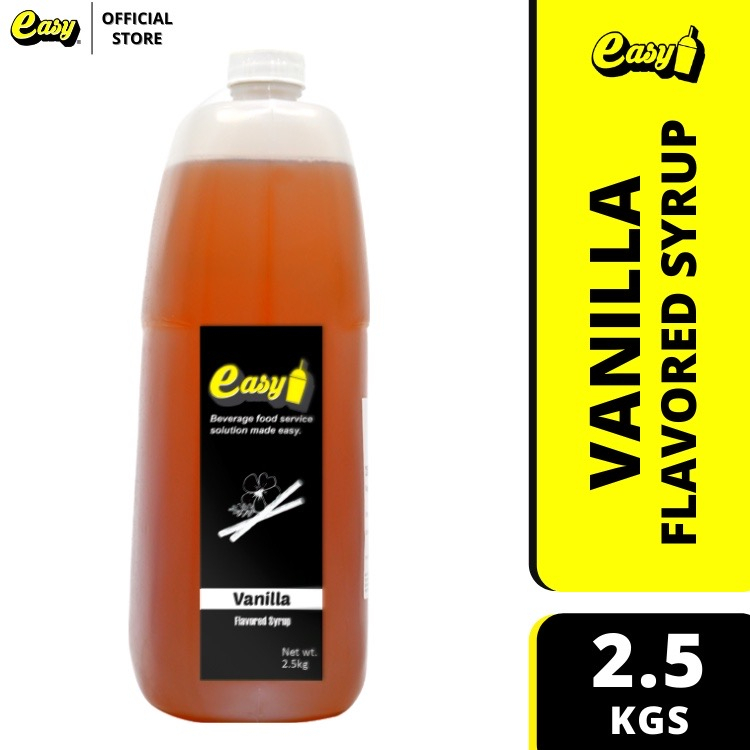 Easy Vanilla Syrup 2.5L | Shopee Philippines
