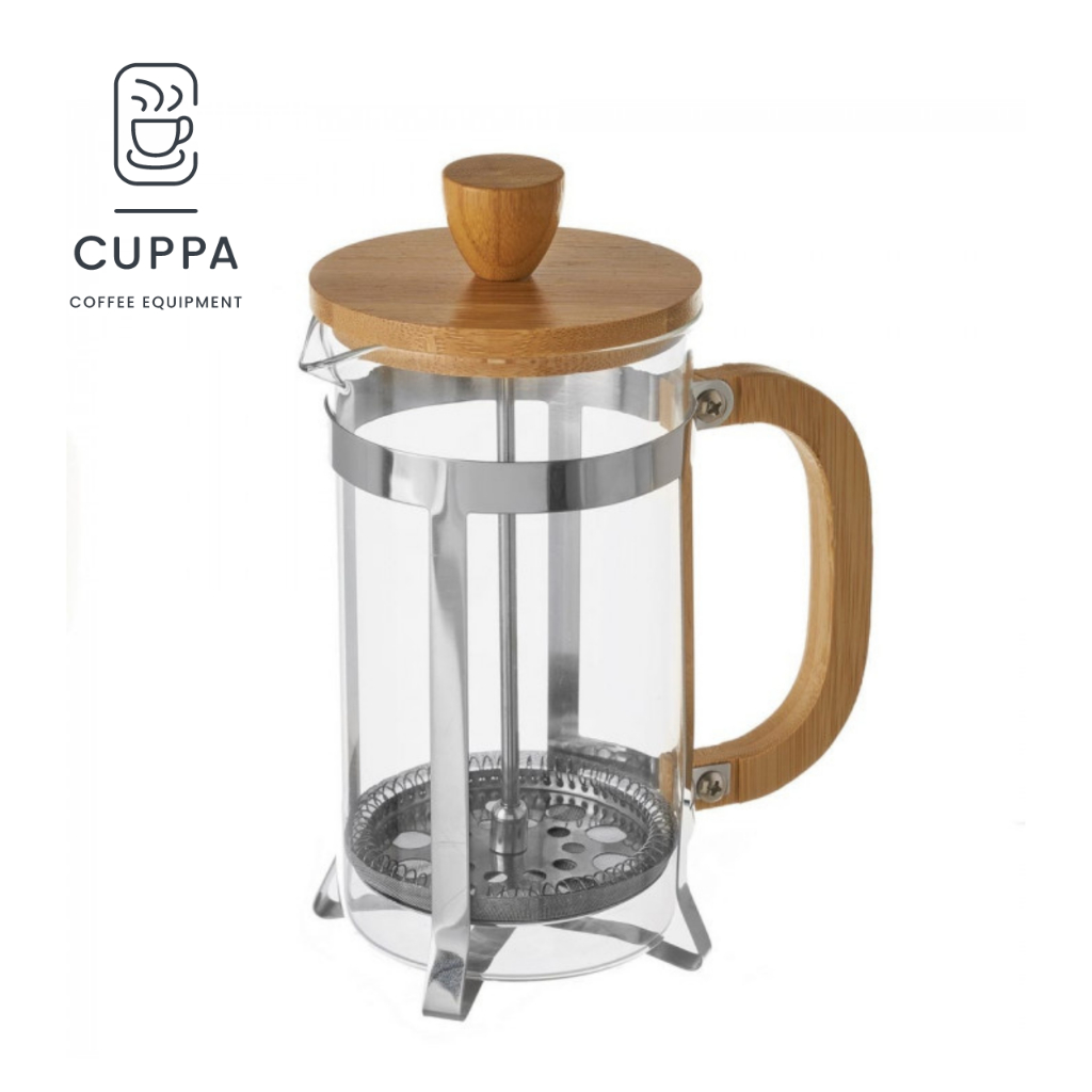 Bamboo French Press Pot 350ml/600ml | Shopee Philippines