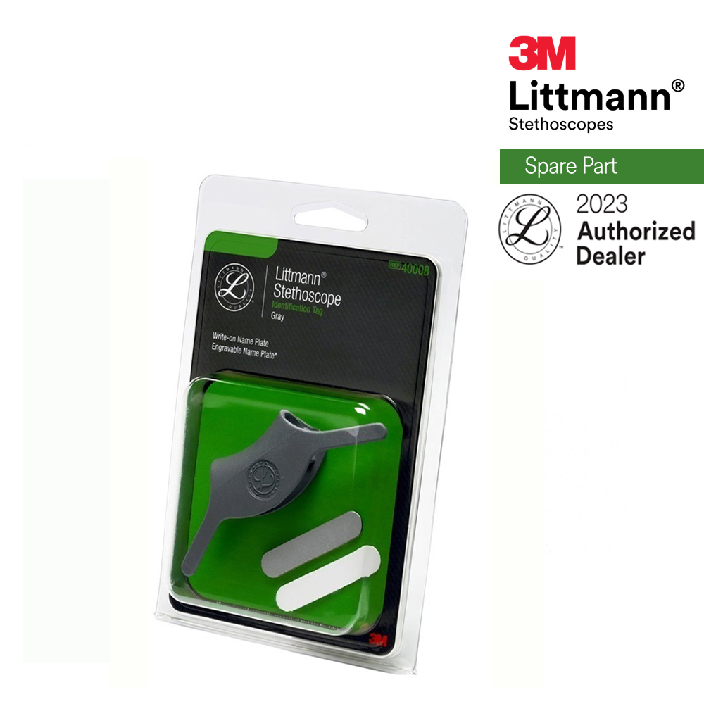 3M Identification Tags, 3M Littmann Spare Part Kits, 40008 Gray ...