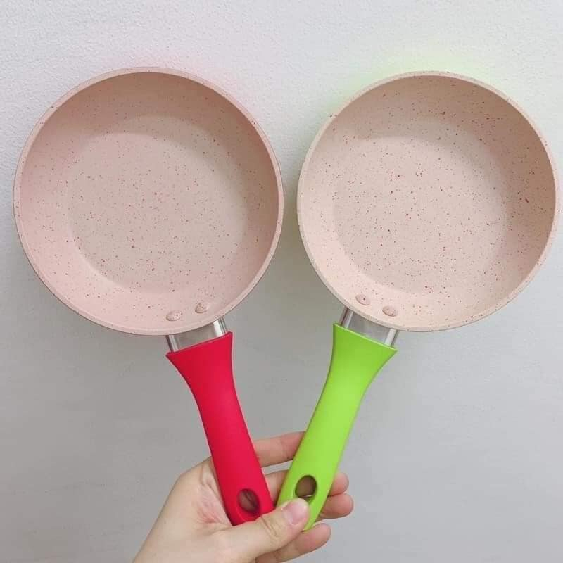 JH 14cm Mini Nonstick Coated Frying Pan Round Egg Pan RANDOM COLOR ...