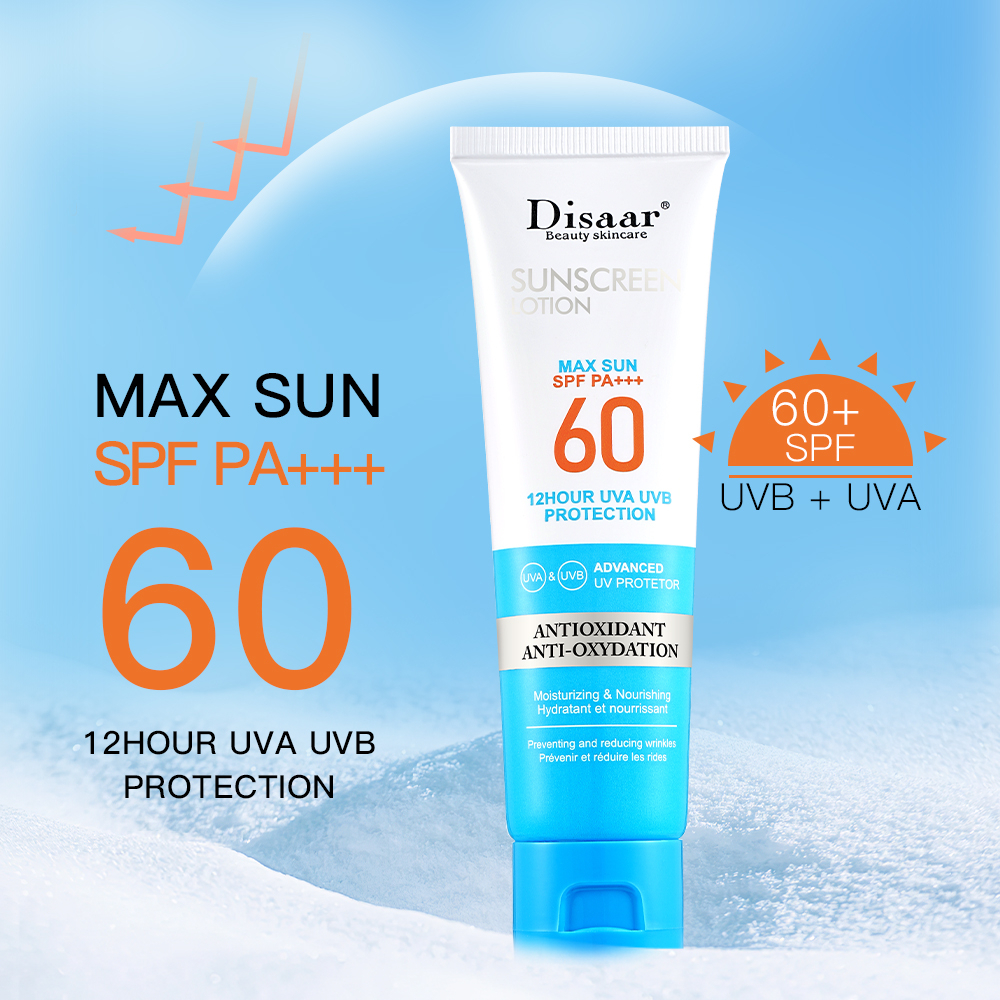 【buy 1 Get 1 Free】disaar Sunscreen Lotion Spf 60 Prevent Reduce 