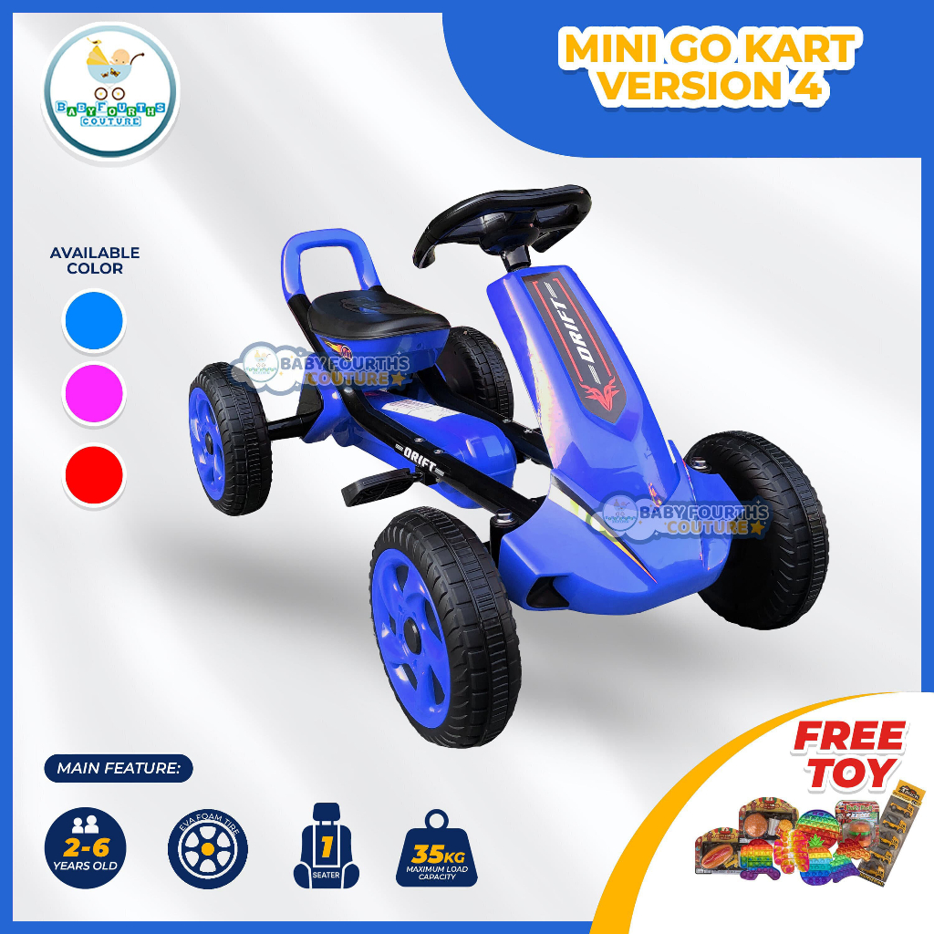 COD Mini Drift Go Kart No. 1 Version 4 with Skidproof Pedal for Kids ...