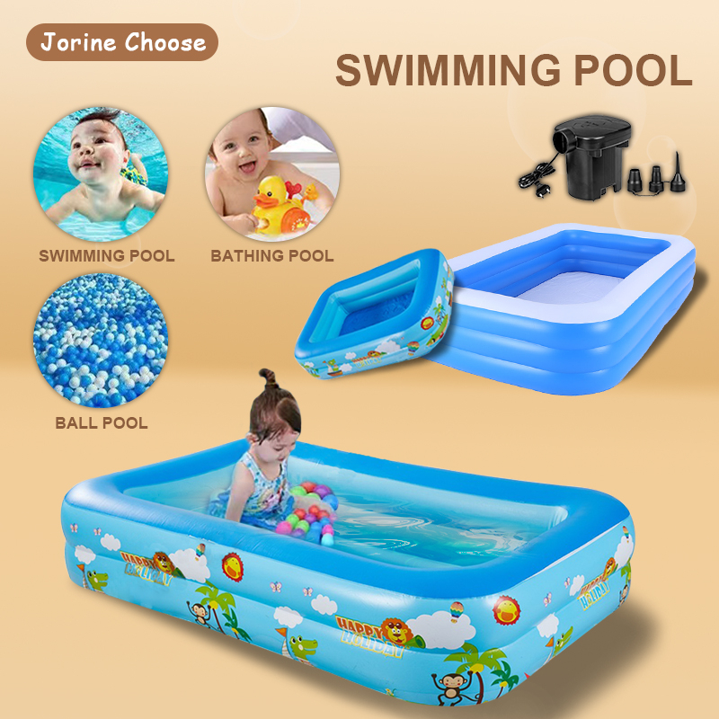 Jorine Choose Inflatable Swimming Pool For Kids Inflatable Rectangular ...