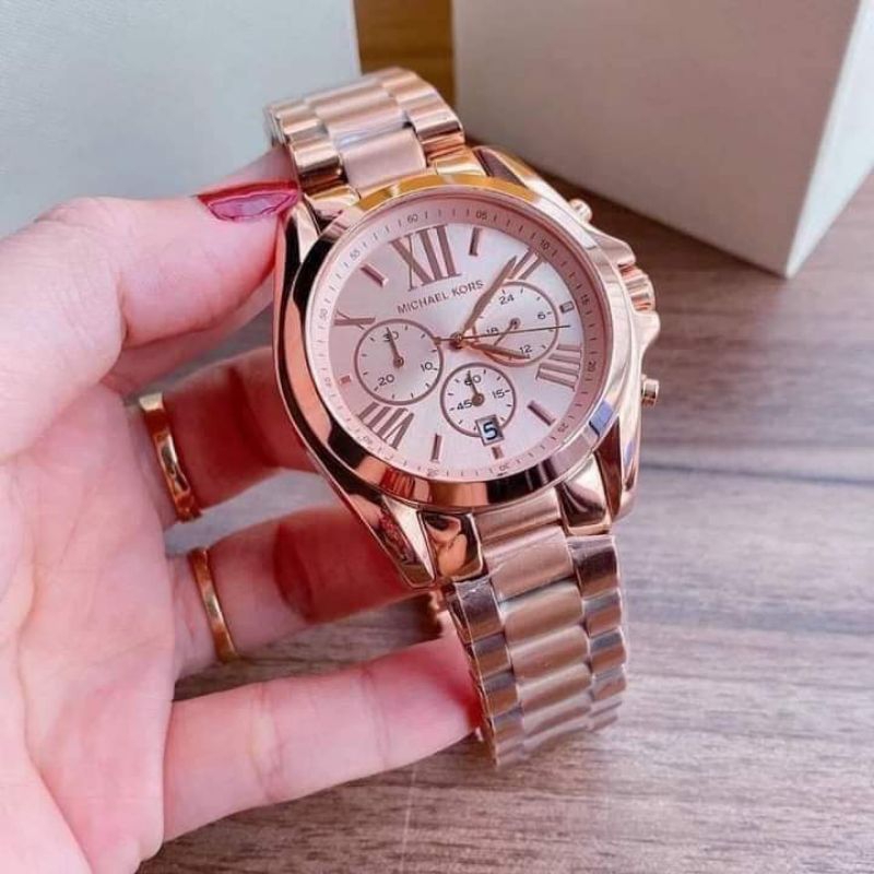 Mk bradshaw outlet rose gold