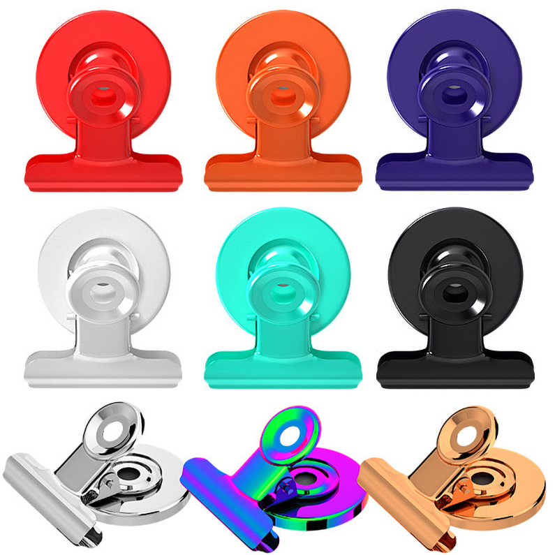 OFNATURE Color Magnetic Clip Fridge Magnetic Clips for Home Office ...