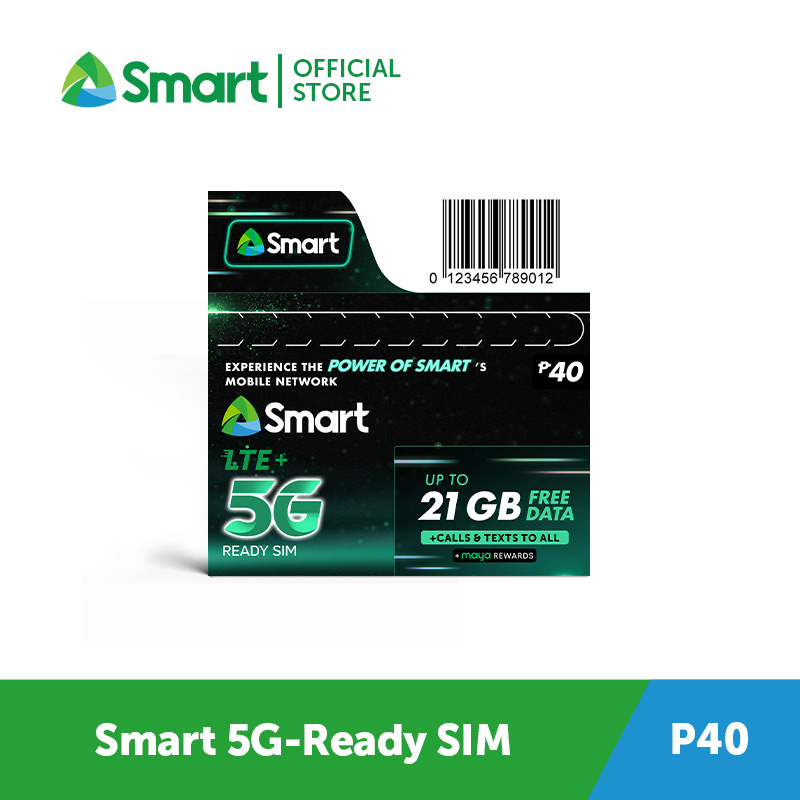 Smart 5g Sim With 21Gb Free Data Shopee Philippines