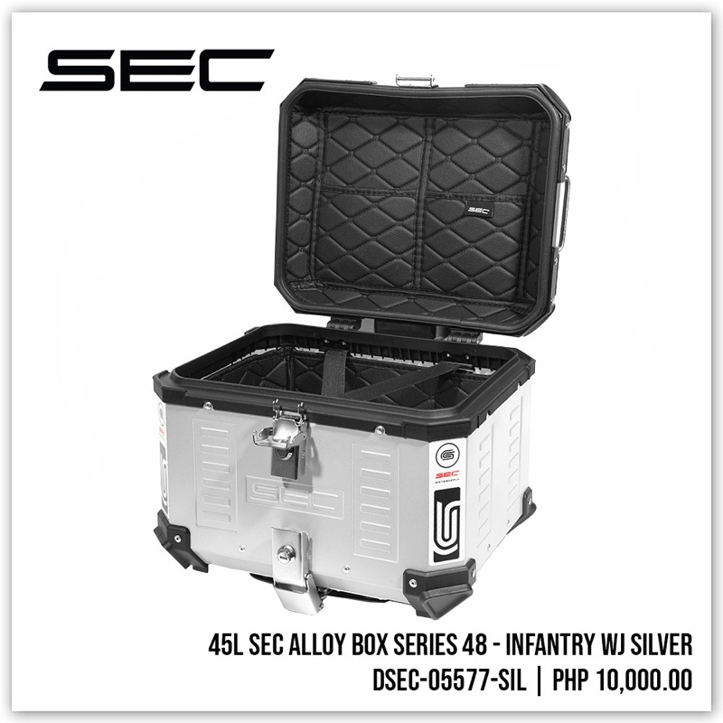 SEC 45L Alloy Box - Infantry (Silver) | Shopee Philippines
