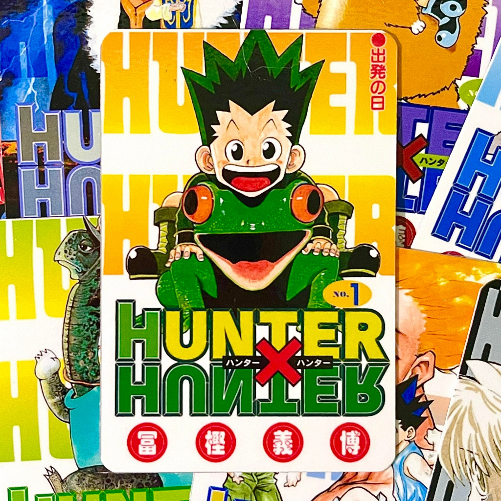 Hunter x Hunter Manga Cover Photocards with Hunter License Back Print ...