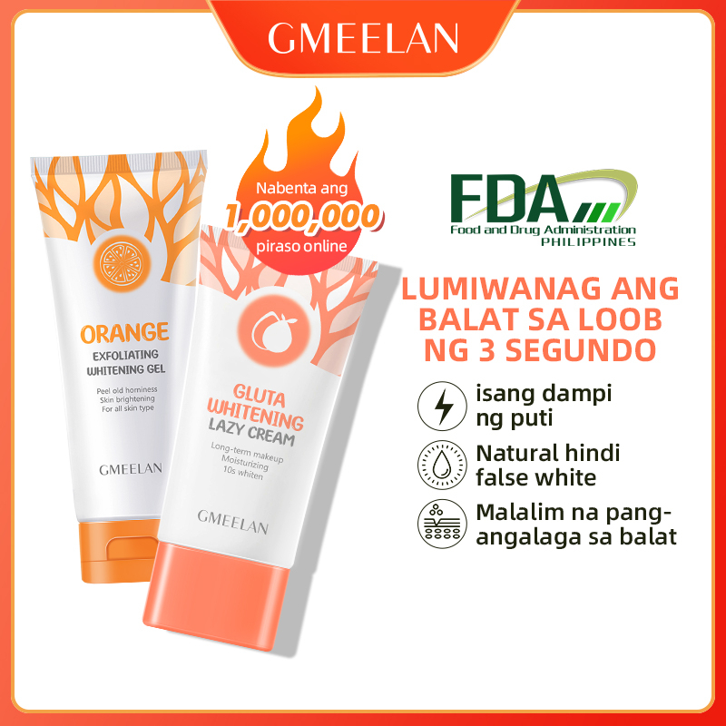 GMEELAN facial cream skincare Moituriser with Scrub Exfoliating Gel