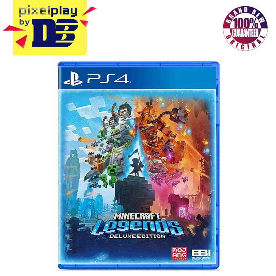 PlayStation 4 Minecraft Legends Deluxe Edition Reg.2 (ENG/EU) | Shopee ...