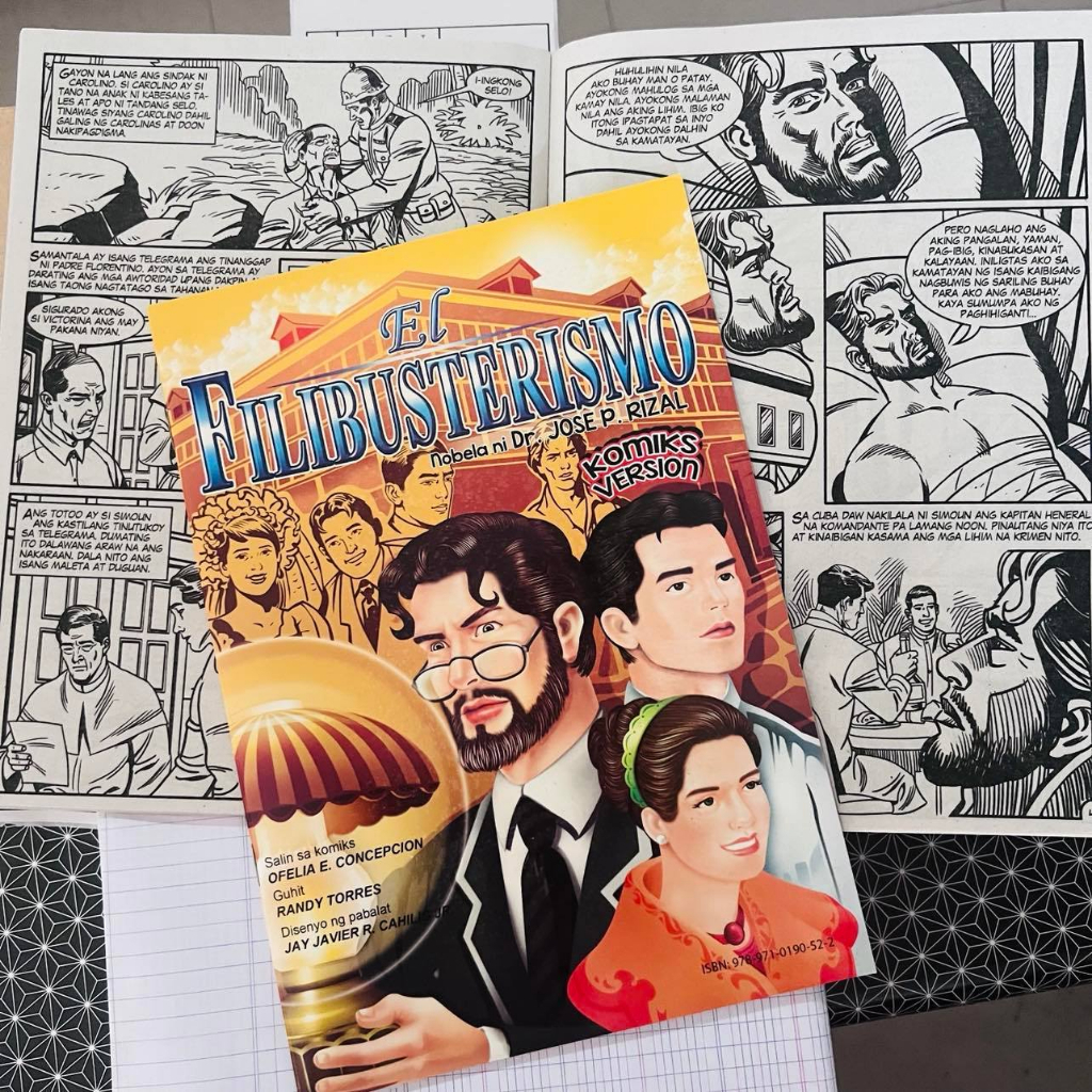 Noli Me Tangere El Filibusterismo Florante At Laura Ibong Adarna Komiks Book X Inches