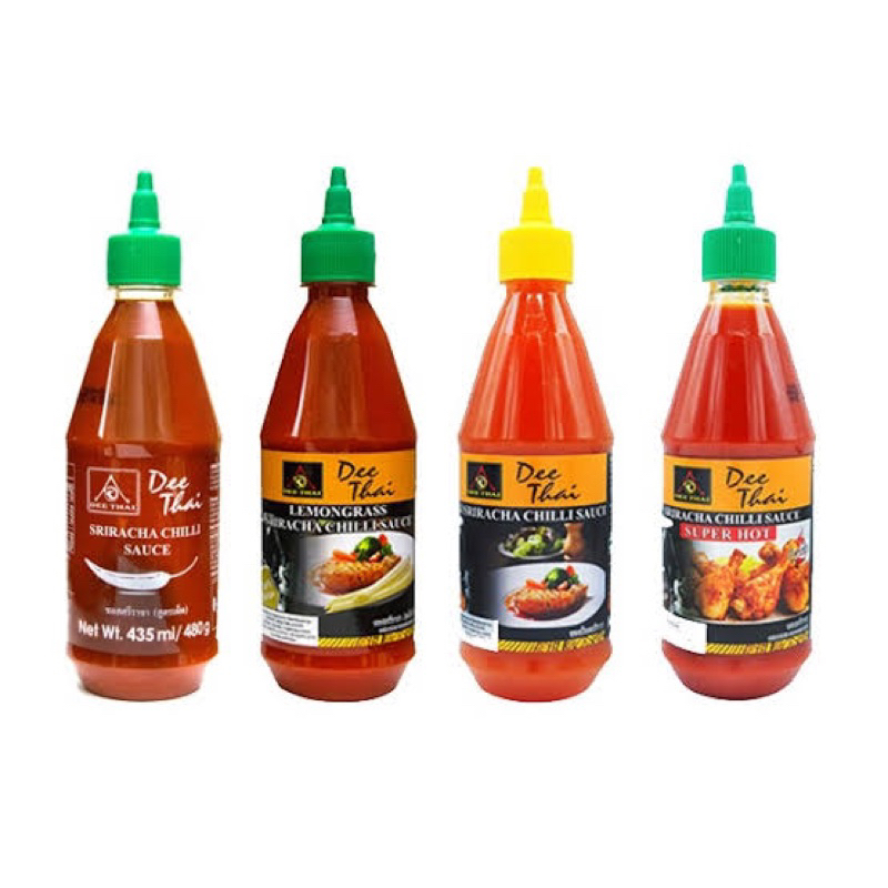 Dee Thai Thailand Style Sriracha Chili Sauce Mild 435ml | Shopee ...