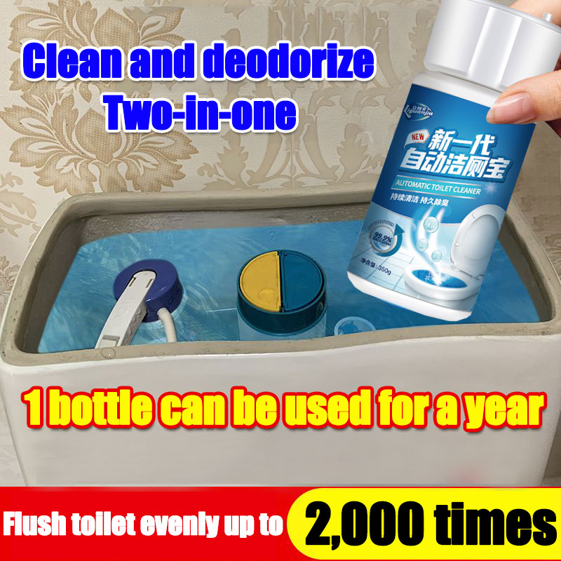 Automatic Toilet Bowl Cleaner Quantitative release deodorizer Toilet ...