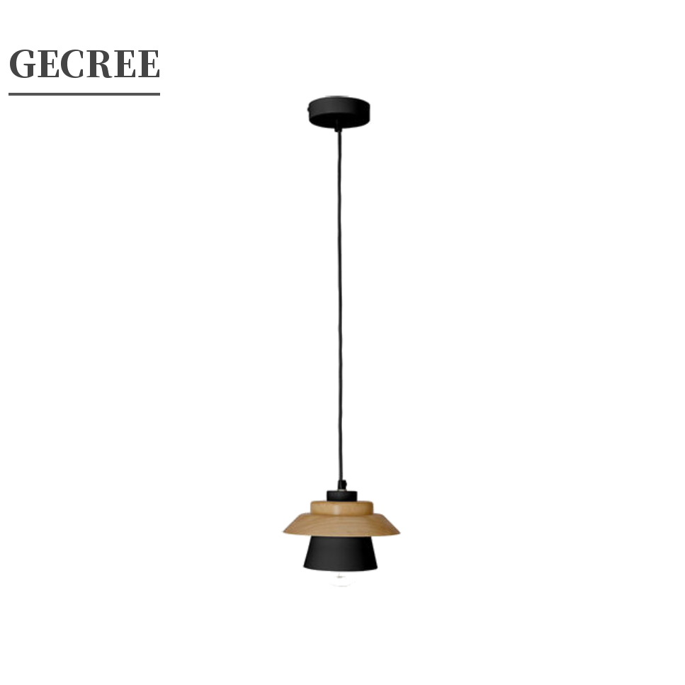 Chandelier Ceiling light Nordic Solid Wood Chandelier Modern dining