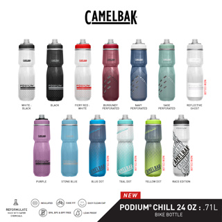 CamelBak Podium Chill 24 Ounce Bottle, Sage Perforated