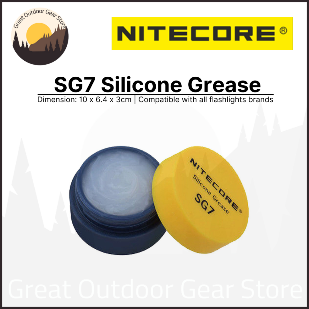 Nitecore SG07 – Graisse Silicone Spéciale Torche – Entretien & Lubrification 5g