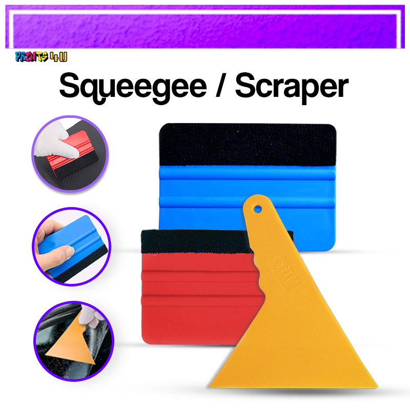 Car Sticker Squeegee And Triangular Film Scraper Used For Decal