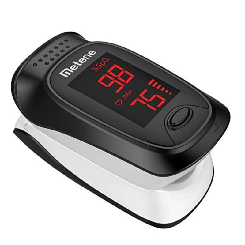 Metene Fingertip Pulse Oximeter, Blood Oxygen Saturation Monitor ...