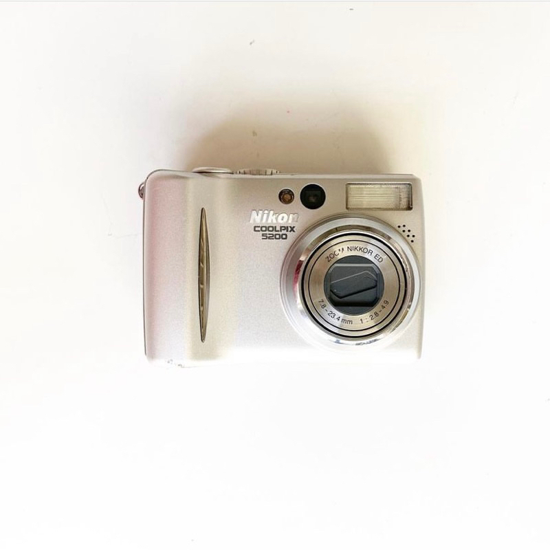 Vintage Nikon Coolpix 5200 Digital Camera Y2K Digicam | Shopee Philippines