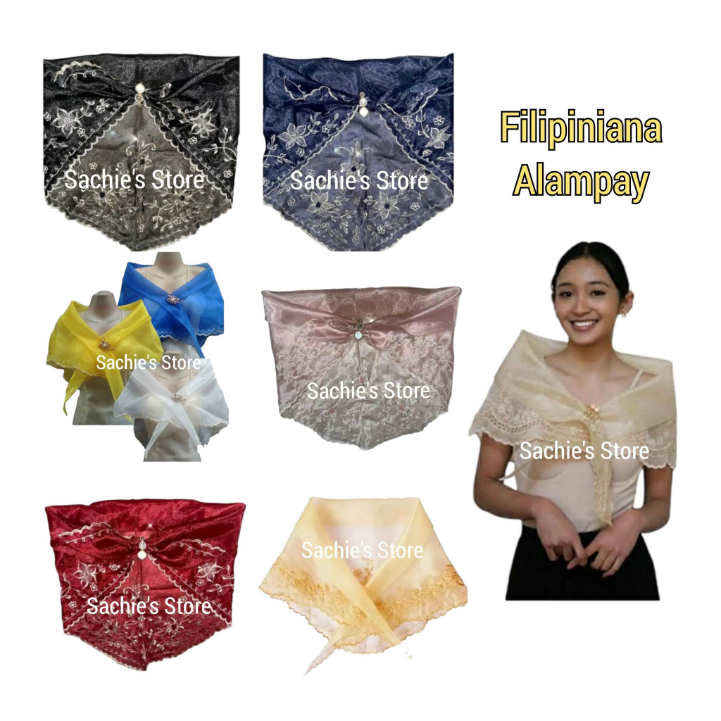 Panuelo | Alampay | Scarf | Shawl | Maria Clara | Buwan ng Wika ...