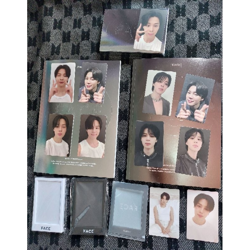 BTS Jimin FACE Album Complete inclusion all versions + weverse + POB